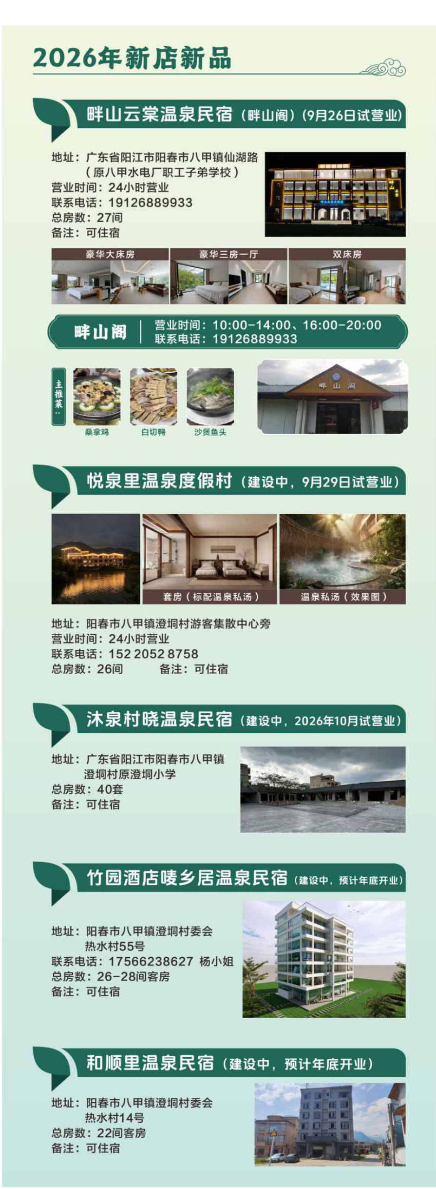 2026新店新品